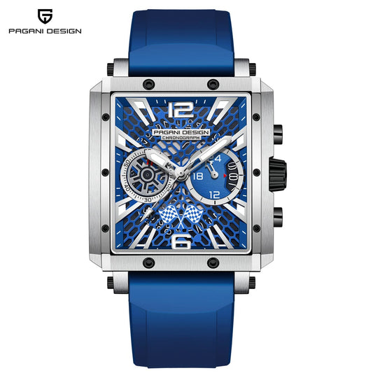 Pagani Design PD-1725 Wrist Watches Pagani Design SILVER BLUE PD 1725 