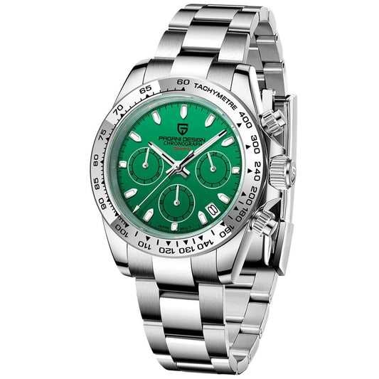 Pagani Design PD-1727 Wrist Watches Pagani Design Seiko NH35A Green 