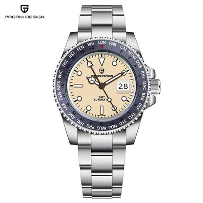 Pagani Design PD-1758 Wrist Watches Pagani Design Silver light blue PD 1758 