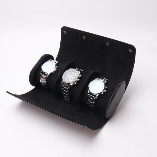 Vegan Leather Watch Roll - 3 Positions Watch Roll Pagani Design 