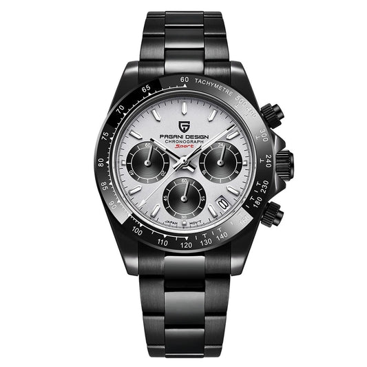Pagani Design PD-1644 Chronograph – black and grey – 
